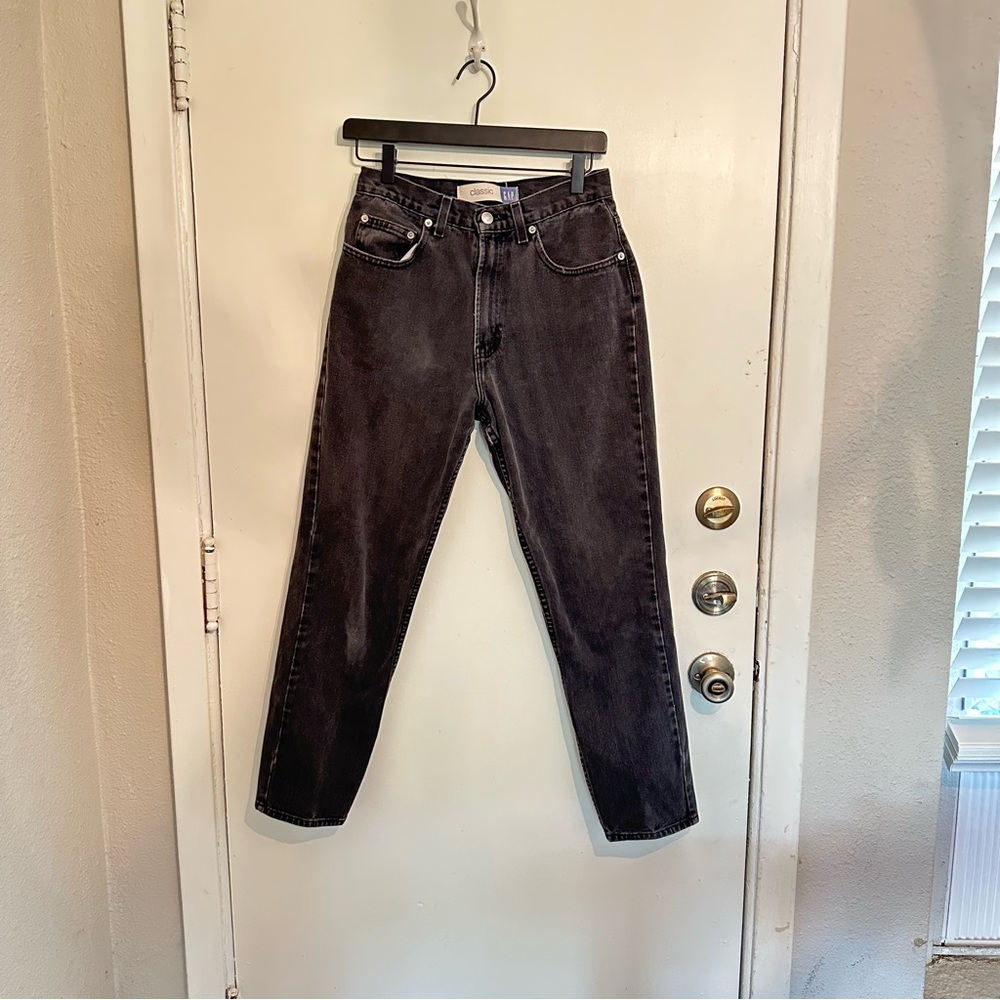 GAP Charcoal Classic Denim Jeans